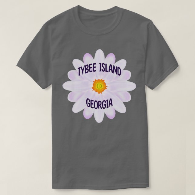 Camiseta Isla Tybee Georgia 1 (Diseño del anverso)
