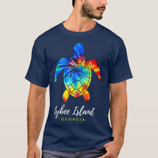 Camiseta Isla Tybee Georgia Mar Turtle Dye