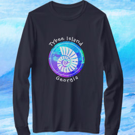 Camiseta Isla Tybee Isla Georgia Ocean Seashell