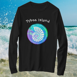 Camiseta Isla Tybee, Shell del mar de Georgia