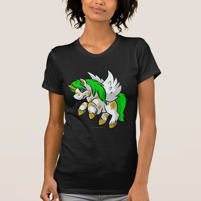 Camiseta Isla Uni que vuela sobre la isla del misterio (Anverso)