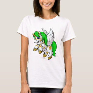 Camiseta Isla Uni que vuela sobre la isla del misterio