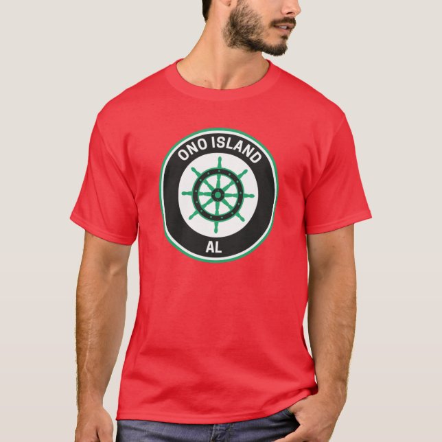 Camiseta Isla Vintage Ono Alabama (Anverso)