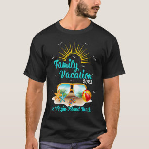 Camiseta Isla Vírgenes Estadounidense por las Vacaciones Re
