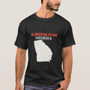Camiseta Isla Wilmington Georgia Estados Unidos Estados Uni