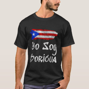 Camiseta Isla Yo Soy Boricua Bandera De Puerto Rico Taino