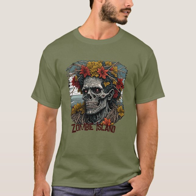 Camiseta Isla Zombie (Anverso)