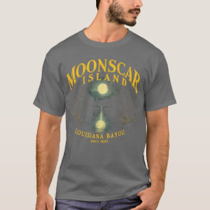 Camiseta Isla Zombie de Lunas Retro para Hombres Mujeres Ni