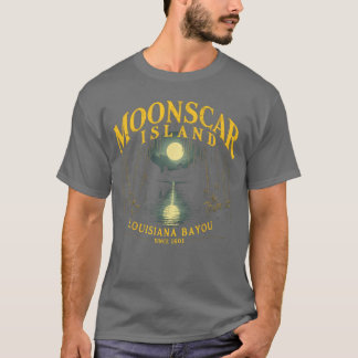 Camiseta Isla Zombie de Lunas Retro para Hombres Mujeres Ni