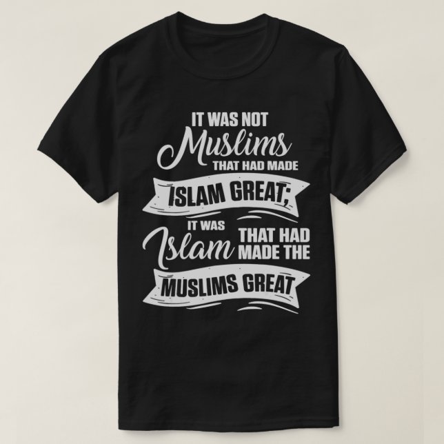 Camiseta Islam Alá musulmán Mezquita religiosa Corán Ramadá (Diseño del anverso)