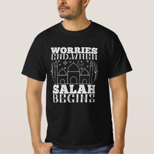 Camiseta Islam - las preocupaciones terminan cuando comienz