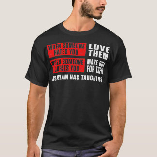 Camiseta Islam Muslim Dua Allah Alhamdulillah Religion Rama