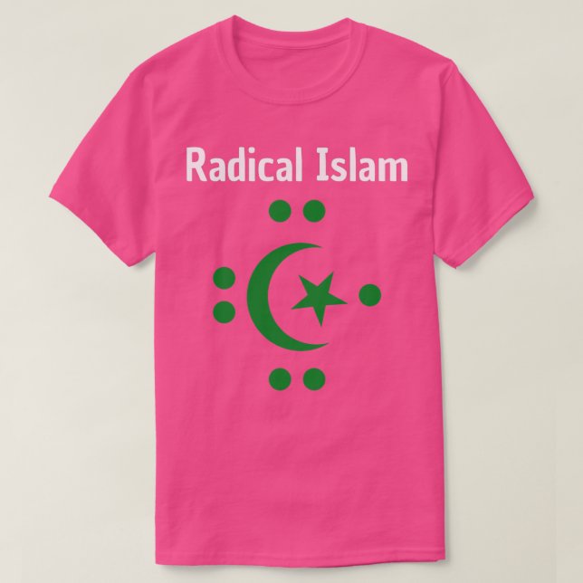 Camiseta Islam radical (Diseño del anverso)