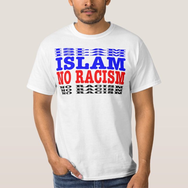 Camiseta Islam sin racismo (Anverso)