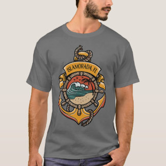 Camiseta Islamorada Florida Cayendo Vela En Barco