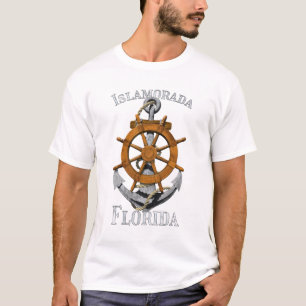 Camiseta Islamorada Florida Keys Vacation Nautical Anchor S
