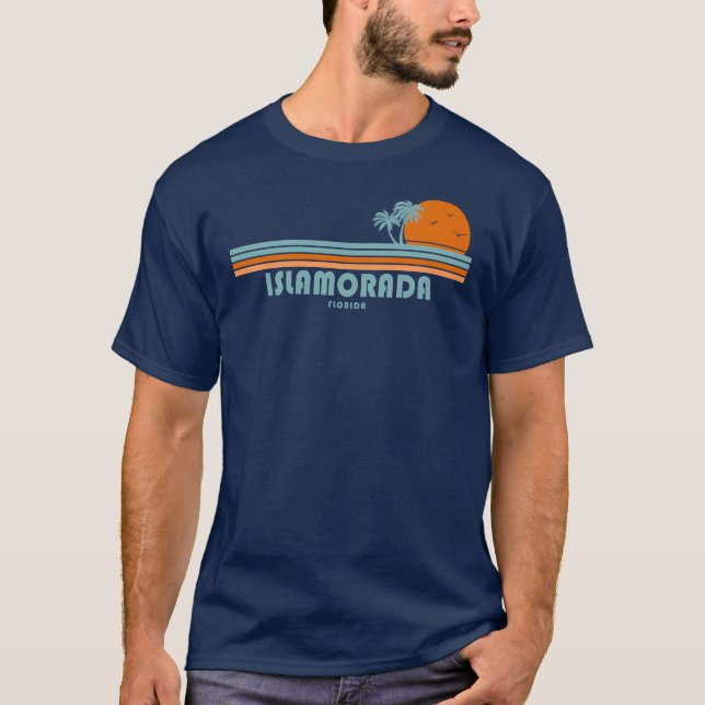 Camiseta Islamorada Florida Palmeras (Anverso)