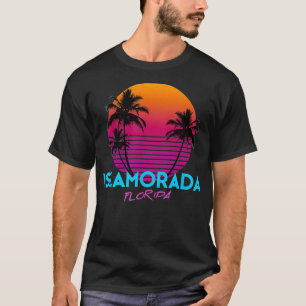 Camiseta Islamorada Florida Retro 80