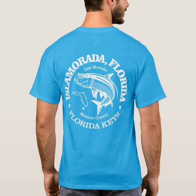 Camiseta Islamorada (tarpón) (Reverso)