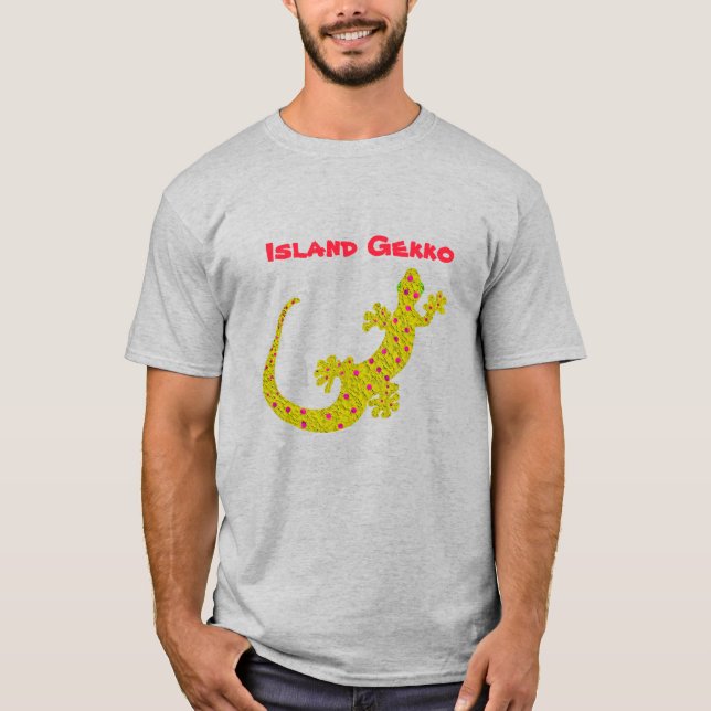 Camiseta Island Gecko T-Shirt (Anverso)