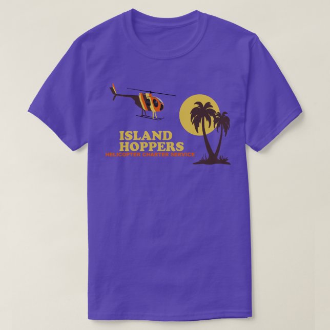 Camiseta Island Hoppers 8 (Diseño del anverso)