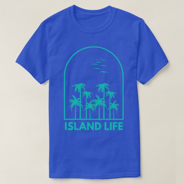 Camiseta Island Life Hawaii TShirt (Diseño del anverso)