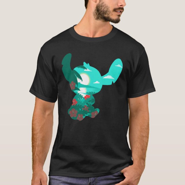 Camiseta Island Stitch Lilo y Stitch Teeturtle Regalo por F (Anverso)