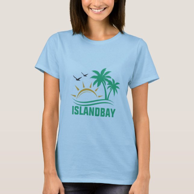Camiseta Islandbay - Usa la brisa tropical (Anverso)
