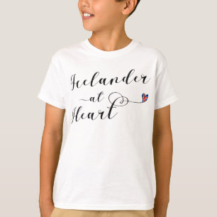 Camiseta Islandés en Heart T-Shirt, Islandia