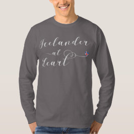 Camiseta Islandés en Heart Tee Shirt, Islandia