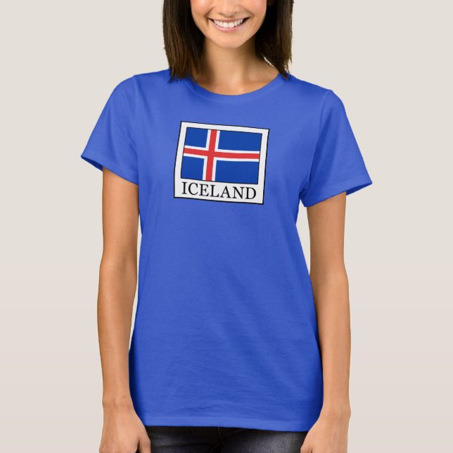 Camiseta Islandia (Anverso)