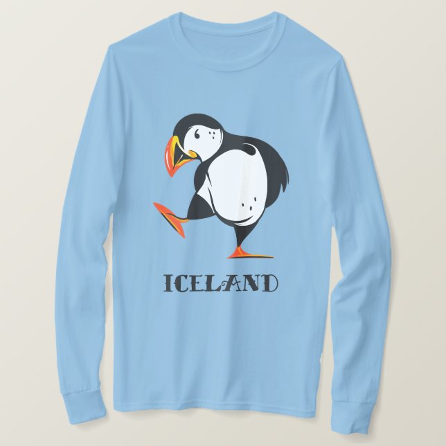 Camiseta Islandia (Anverso del diseño)