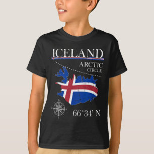Camiseta Islandia - Círculo Polar Ártico - Isla Norte Polar
