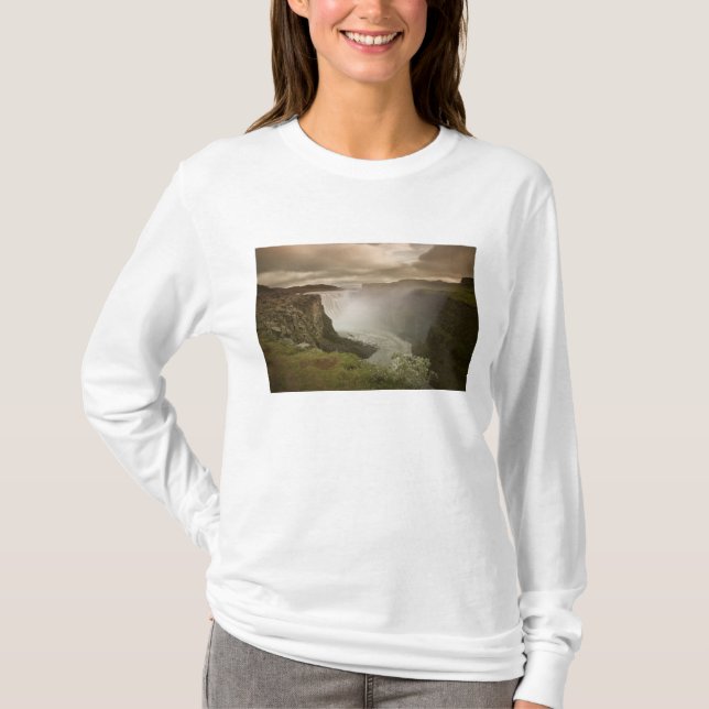 Camiseta Islandia, Parque Nacional Jokulsargljufur. (Anverso)