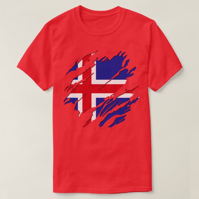 Camiseta Islandia siempre (Diseño del anverso)
