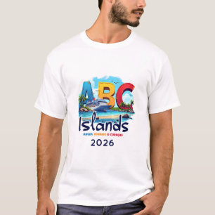 Camiseta Islas ABC Aru Bonaire Curazao Vacaciones Crucero 2