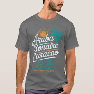 Camiseta Islas ABC Aruba Bonaire Curaçao Vacaciones de Cruc