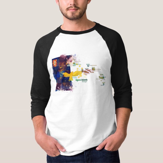 Camiseta Islas Azores, Portugal (Anverso)