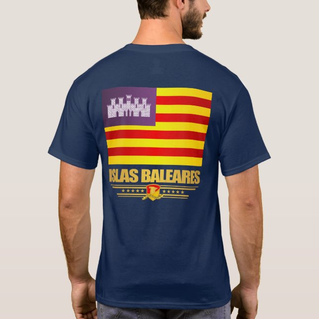 Camiseta Islas Baleares (Islas Baleares) (Reverso)