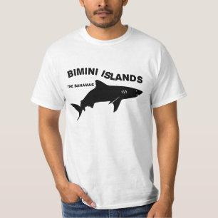 Camiseta Islas Bimini Scuba Buceando con tiburones - Bahama