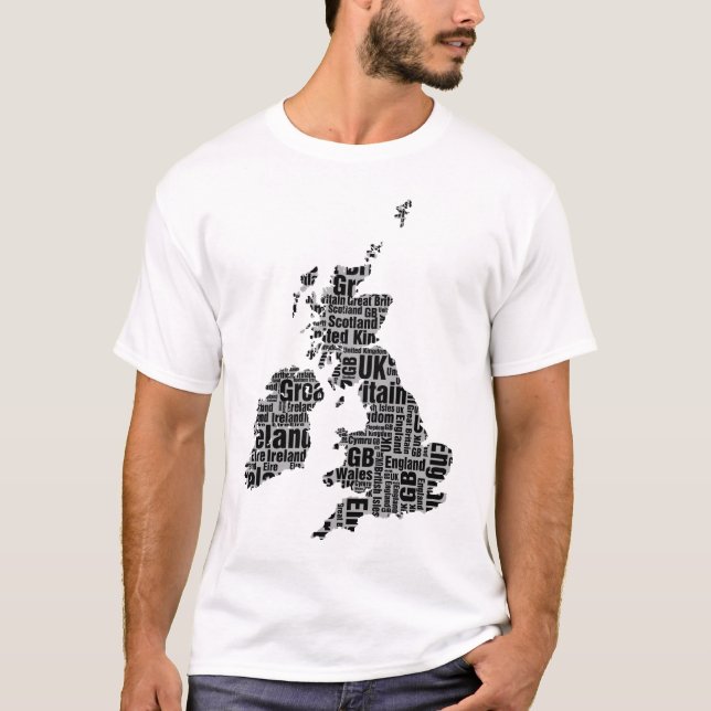 Camiseta Islas Británicas. (Anverso)