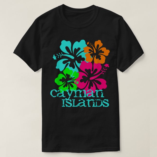 Camiseta Islas Caimán Beach Tropical Travel Surf Tee (Diseño del anverso)