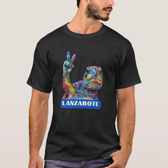 Camiseta Islas Canarias Lanzarote (Anverso)