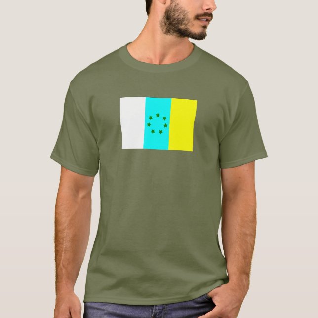 Camiseta Islas Canarias (no oficial) (Anverso)
