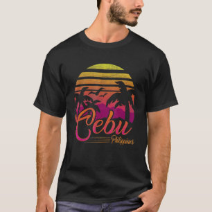 Camiseta Islas Cebú Filipinas Beach Sunset Island Tr
