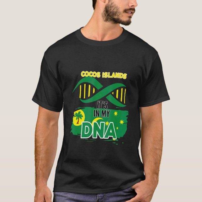 Camiseta Islas Cocos en mi sangre (Anverso)