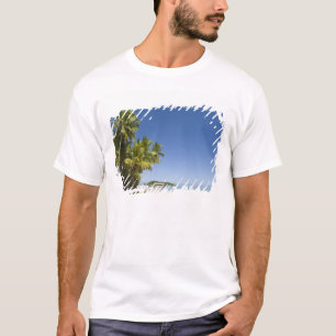 Camiseta Islas Cook, Aitutaki. Tour en canoa polinesia a