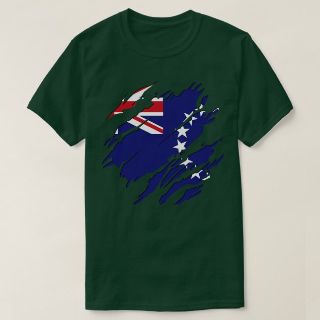 Camiseta Islas Cook Siempre (Diseño del anverso)