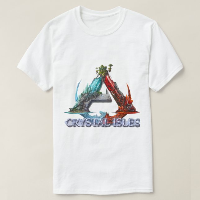 Camiseta Islas Crystal (Diseño del anverso)