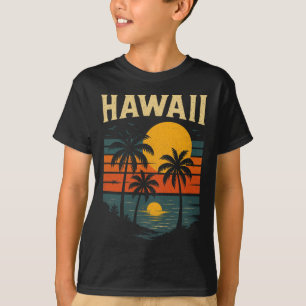 Camiseta Islas de recuerdo hawaianas tropicales vintage de